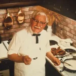 oronel Sanders e o KFC