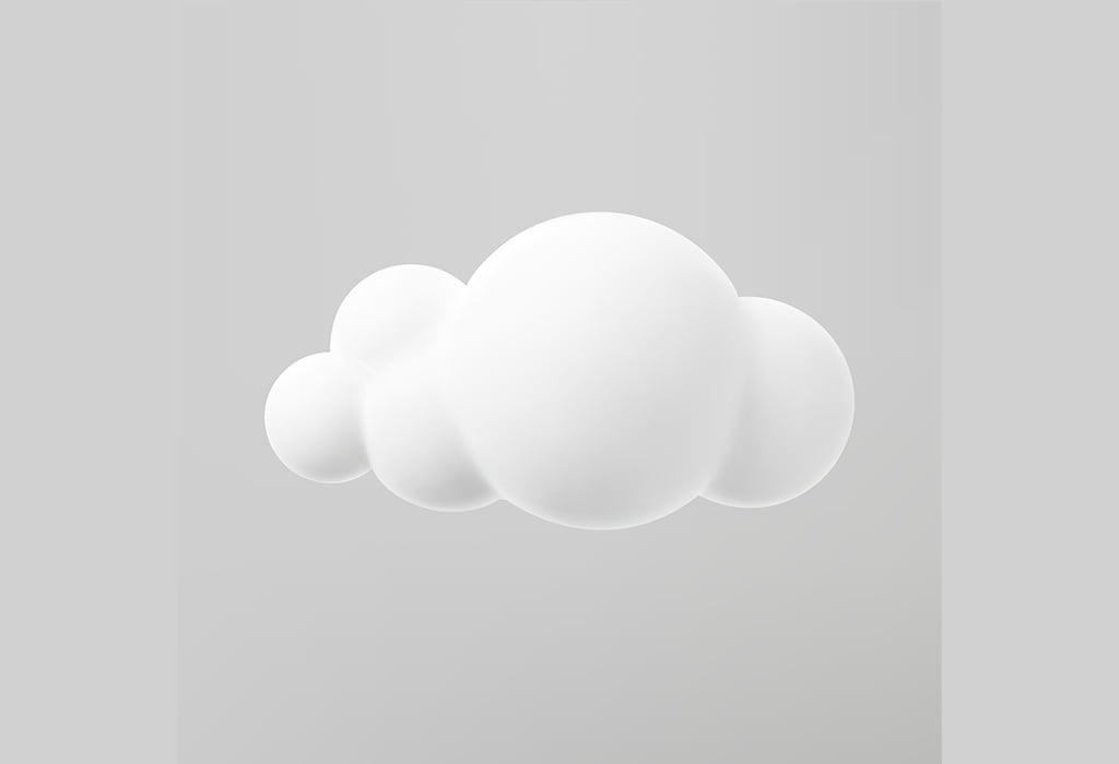 Coisas que são brancas para crianças 27 Objects-That-Are-White-Cloud