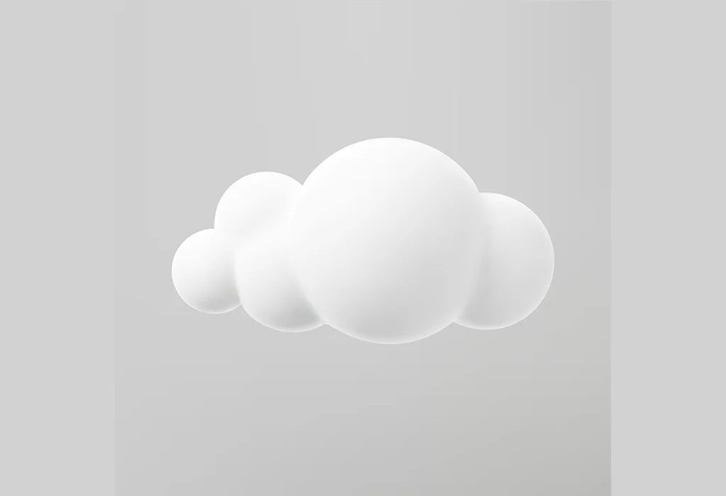 Coisas que são brancas para crianças 27 Objects-That-Are-White-Cloud