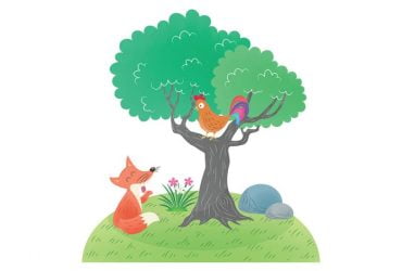 A história do galo inteligente com moral para crianças 5 The-Clever-Rooster-Story-With-Moral-For-Kids-696x476