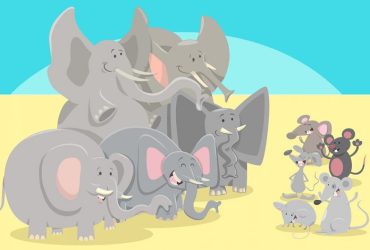 A história dos elefantes e dos ratos com moral para crianças 8 The-Elephant-And-The-Mouse-Story-With-Moral-For-Kids-696x476