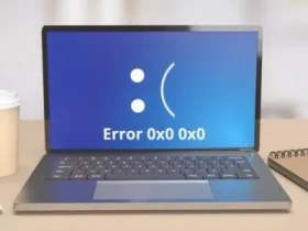 O código de erro 0x0 0x0 é um erro irritante