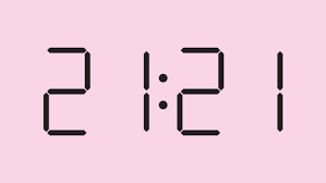 Horas iguais 2121