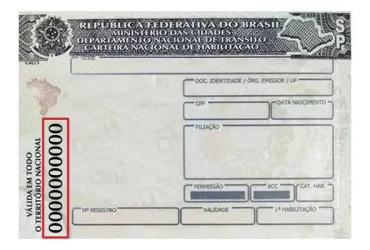 Número do espelho da CNH: Entenda sua importância e como identificá-lo 3 Número do espelho da CNH