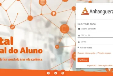 Portal do Aluno Anhanguera: Acesso simplificado e suporte eficiente 6 Portal do Aluno Anhanguera login