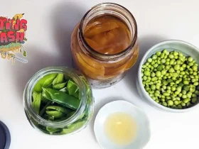 Transforme vagens de ervilha vazias em um vinagre delicado e com sabor