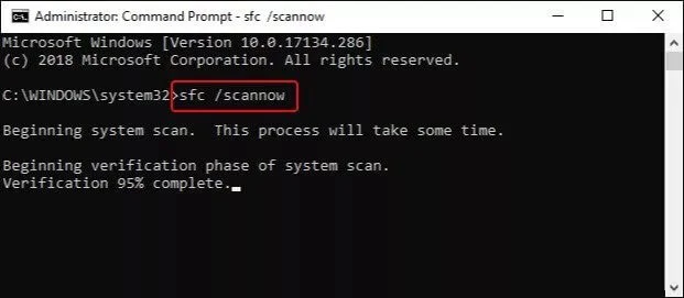 Erro 0x0 0x0: Solucionando problemas e resolvendo o erro de inicialização 35 sfc scan 2 pront de comando 1