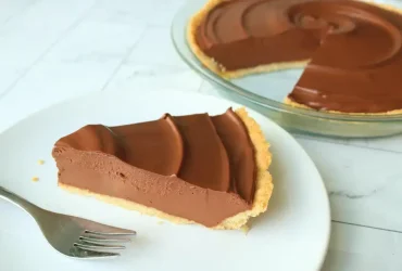 A melhor torta de manteiga de amendoim com chocolate é feita com tofu 2 A melhor torta de manteiga de amendoim com chocolate é feita com tofu