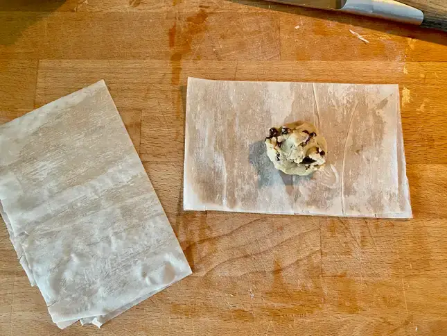 Por que você não embrulhou seus biscoitos em massa filo? 29 Dependendo do tamanho do seu biscoito