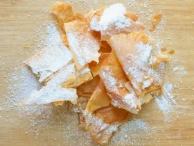 Mime-se com chips de phyllo doces e amanteigados