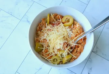 Pizza sua aveia imediatamente 4 Pizza de aveia