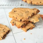 biscoitos com manteiga derretida