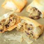 você não embrulhou seus biscoitos em massa filo