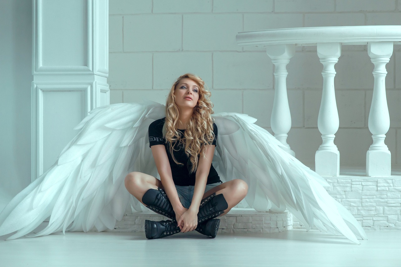 sonhar em se tornar um anjo