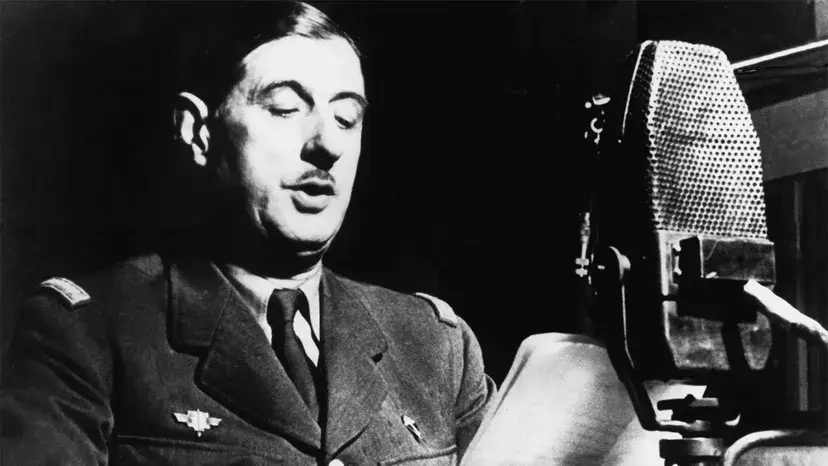 O general Charles de Gaulle