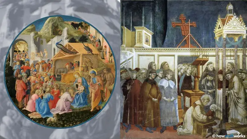 é atribuída a Fra Angelico.