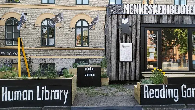 A Biblioteca Humana original em Copenhague