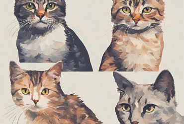 Em uma sala quadrada temos um gato em cada canto