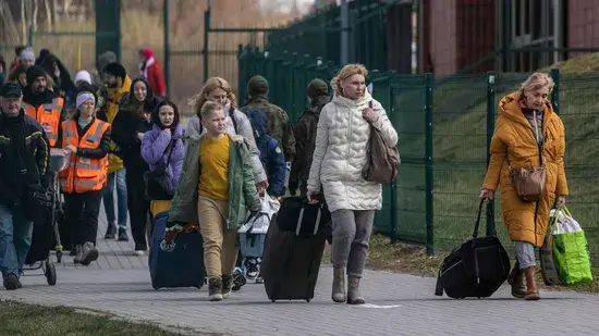 Refugiados ucranianos
