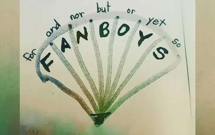 frase com 'E' ou 'Mas'