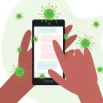 telefone é uma fábrica de germes