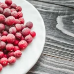 congelar cranberries frescos