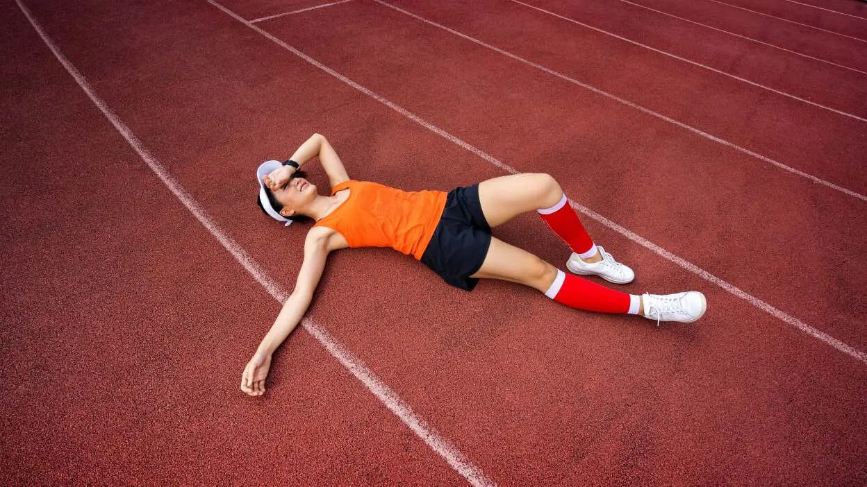 desistir de uma corrida devido ao calor