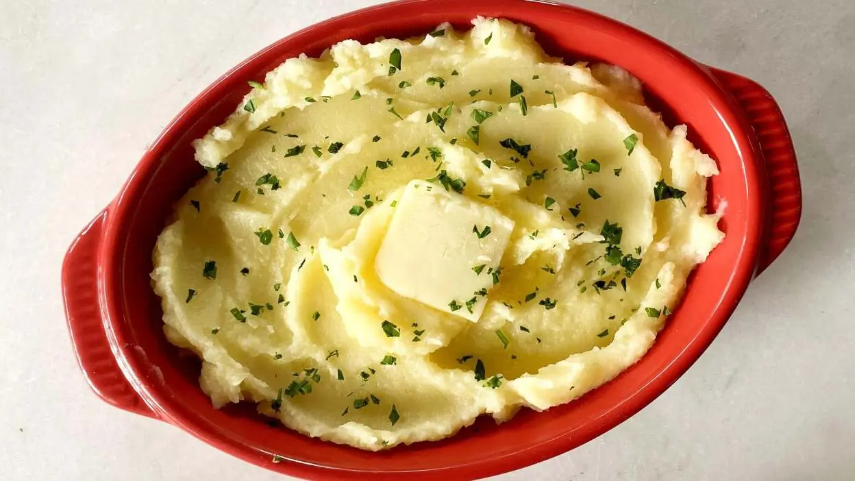 purê de batata vegano