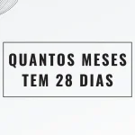 quantos meses tem 28 dias