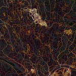 mapa de calor do Strava