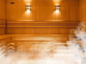 Uma sauna não é um substituto para exercícios, pelo amor de Deus 2 sauna