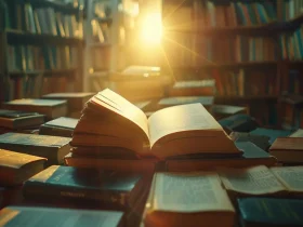 comércio sustentável de livros usados
