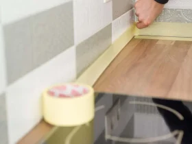 Você pode pintar suas bancadas laminadas (em vez de substituí-las) 1 pintar