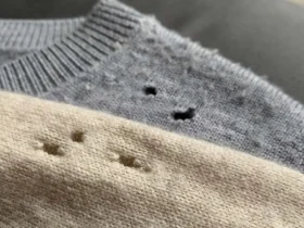 Como impedir que traças de armário comam suas roupas 2 roupas