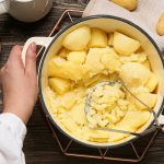 Cozinhe suas batatas no vapor