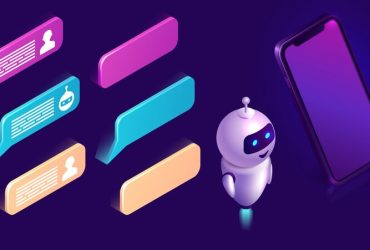 chatbot technology isometric icons interface set 107791 140