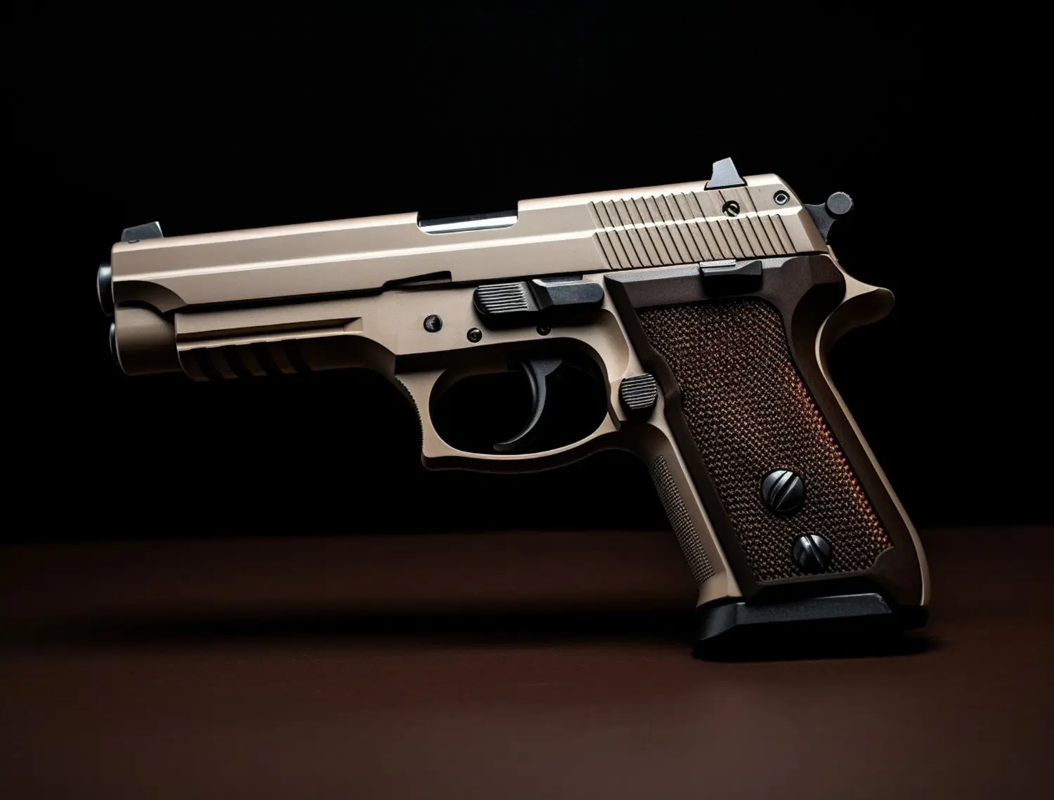 Qual o peso de uma pistola .40 carregada? 1 Pistola .40 distancia de tiro
